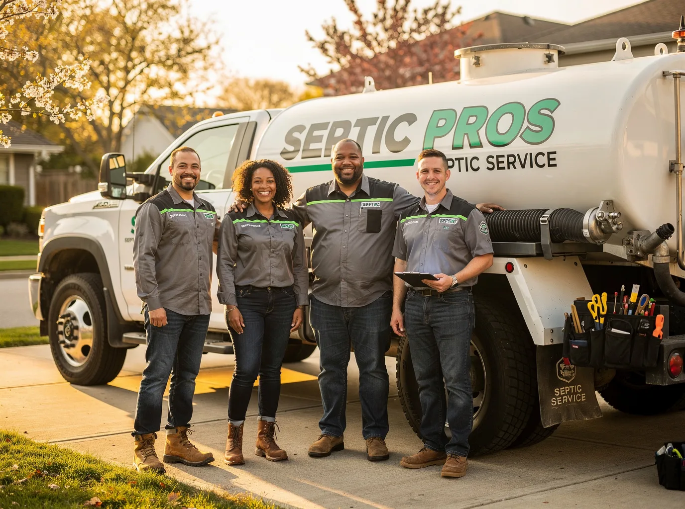 Septic Tank Pumping company in Evans, LA